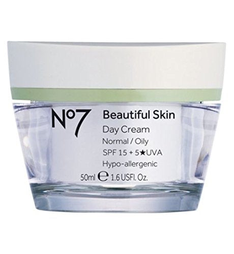 No7 Beautiful Skin Day Cream For NORMAL/OILY Skin SPF15 50ml