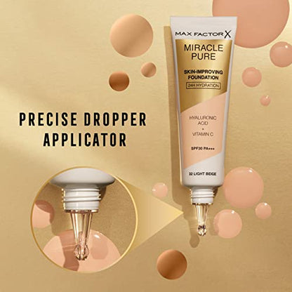 Max Factor Miracle Pure Foundation Natural Rose