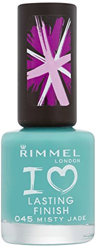 Rimmel I Love Lasting Finish Nail Polish, Misty Jade