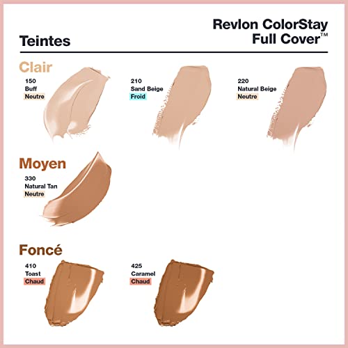 Revlon Colorstay Full Cover Foundation Natural Tan 330