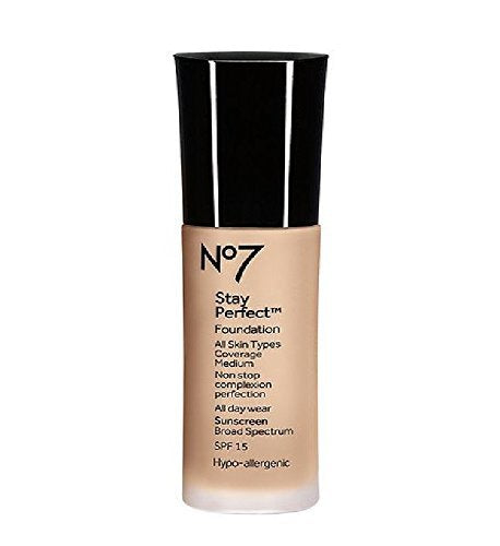 No7 Stay Perfect Foundation Warm Ivory 30ml