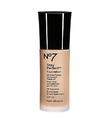 No7 Stay Perfect Foundation Warm Ivory 30ml