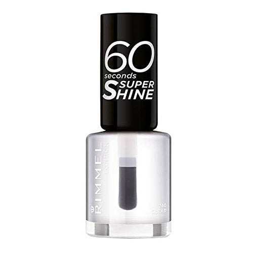 Rimmel Naked Smart Sleeve 60s Supershine Nail Polish Clear 740 – A Neat (Unit Price)