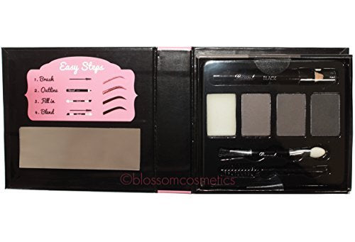 Laval 9 Piece Complete Eyebrow Kit Dark