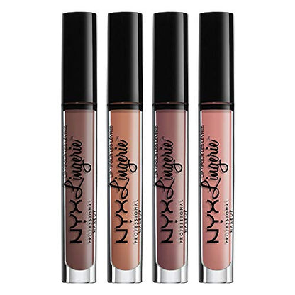 NYX Professional  Lip Lingerie Liquid Lipstick, Euro Trash 08