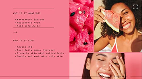 Happy Skin Watermelon + Hyaluronic Acid Day Moisturiser 50ml