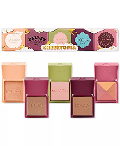 Benefit Cheektopia Set 5 Mini Blushes & Matte Bronzer