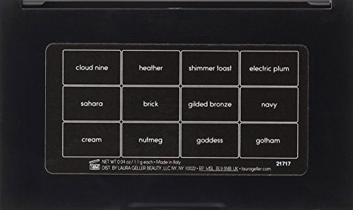 Laura Geller Iconic Eye Shadow Palette, Downtown Cool