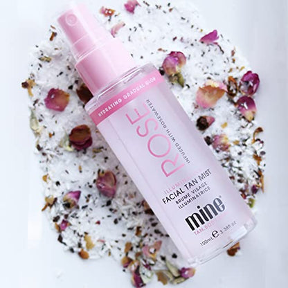 Minetan Self Tanning Mousse Self Tan Body & Face Tan Rosewater