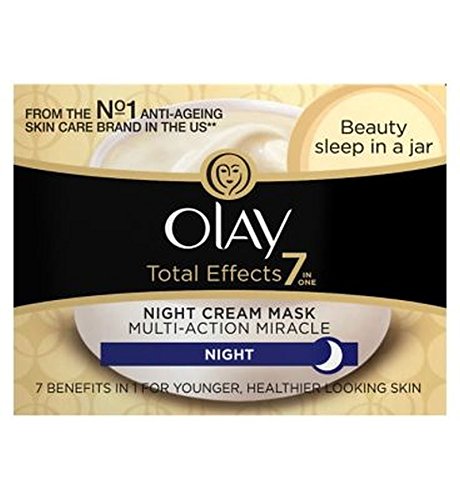 Olay Total Effects 7In1 Multi Action Night Cream-Mask 50Ml - Pack of 2