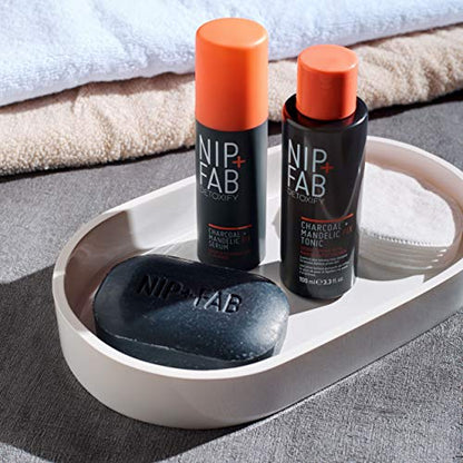 Nip + Fab Charcoal & Mandelic Acid Fix Cleansing Bar Face