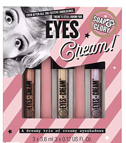 Soap & Glory Eyeshadow Eyes Cream Liquid Trio Gift Set