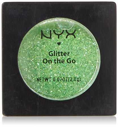 NYX Cosmetics Glitter On The Go  Eyeshadow - Lime