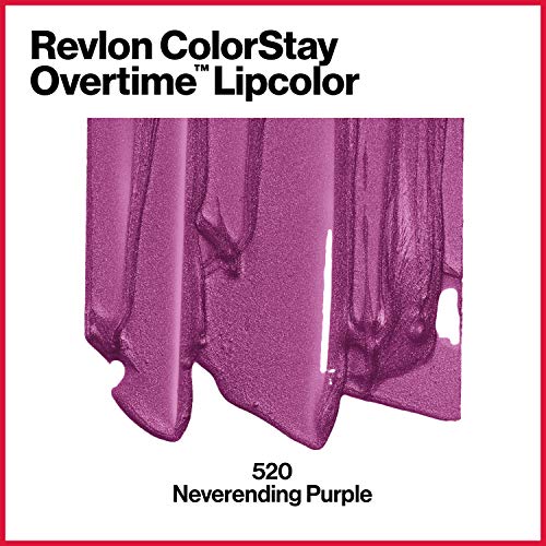 REVLON ColorStay Overtime Lip Colour Never Ending Purple