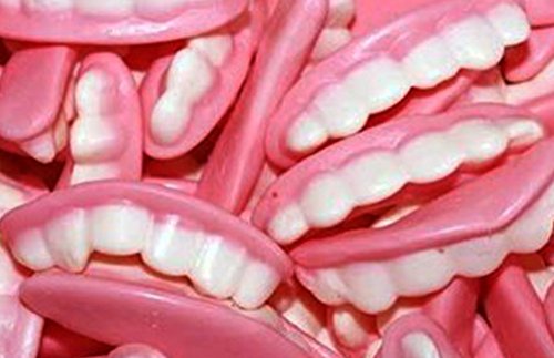 Juicee Gummee Mini Teeth 250g Bag (a Quarter of)