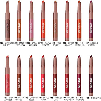 L'Oreal Infallible Matte Lip Crayon Lipstick 104 Tres Sweet