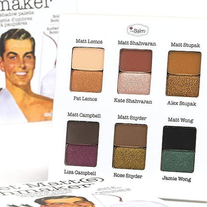 theBalm Eye Shadow Palette Meet Matt(e) Schmaker