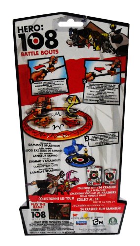 HERO: 108 Battle Bouts Action Figures Ring of Fire with Lin Chung and Snack King #006 #034 8cm