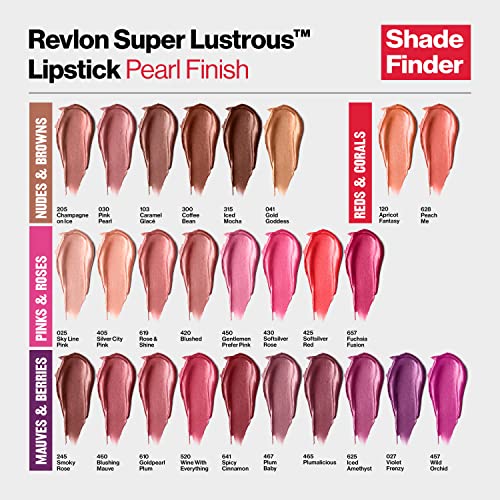 Revlon Lustrous Pearl Lipstick Softsilver Rose