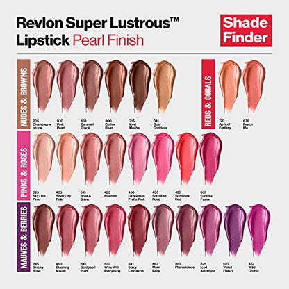 Revlon Lustrous Pearl Lipstick Softsilver Rose