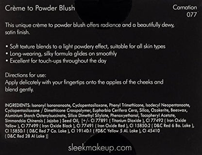 Sleek MakeUP Crème to Powder Blush Crimson