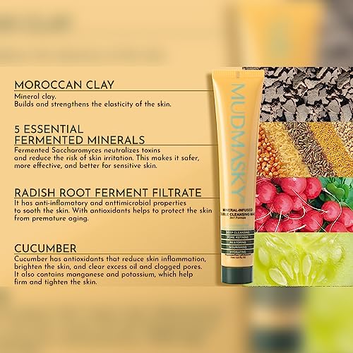 Mudmasky Mineral Infused Double Cleansing Mask 30ml