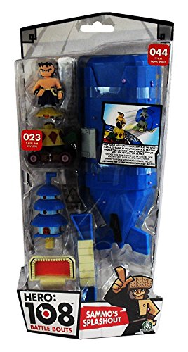 HERO: 108 Battle Bouts Action Figures Sammo's Splashout with Kowloon and Sammo Whale #023 #044 8cm