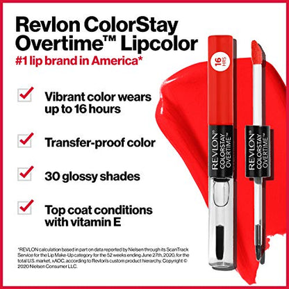 REVLON ColorStay Overtime Lip Colour Taupe Time