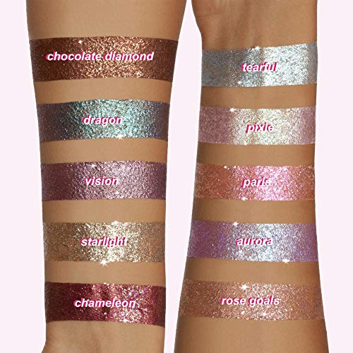Lime Crime Starlight diamond dew glitter liquid eyeshadow in Starlight