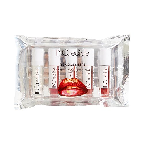 INC.redible Read My Lips Party Collection Lip Sticks Set, 5 Lip Sticks