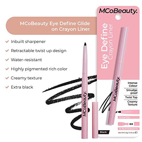 MCoBeauty Eye Define Crayon Eyeliner Black