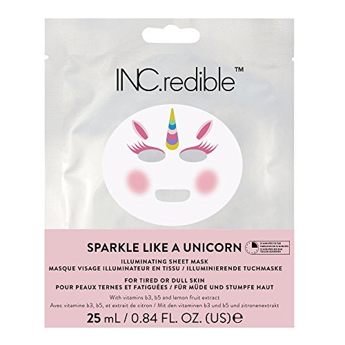 Face Inc Sparkle like A Unicorn Illuminating Sheet Mask