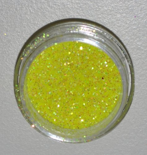 Yellow Laser Eye Shadow Loose Glitter Dust Body Face Nail Art Party Shimmer Make-Up