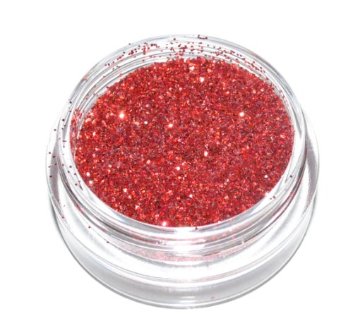 Kiara World Red Sparkle Eye Shadow Loose Glitter Dust Body Face Nail Art Party Shimmer Make-Up