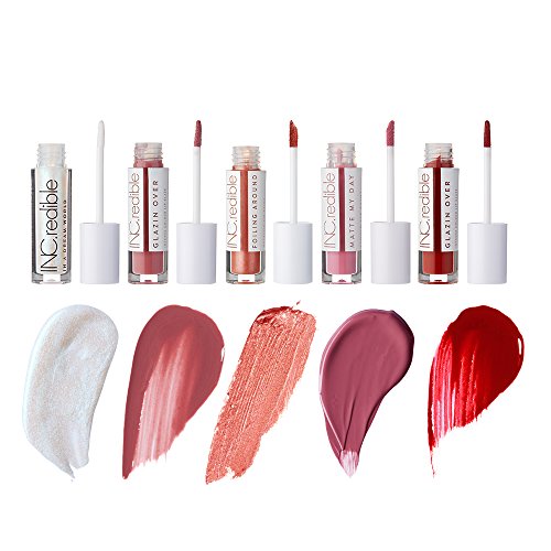 INC.redible Read My Lips Party Collection Lip Sticks Set, 5 Lip Sticks