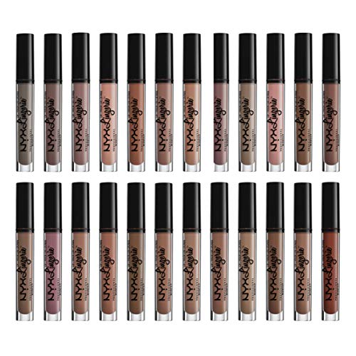 NYX Professional  Lip Lingerie Liquid Lipstick, Euro Trash 08