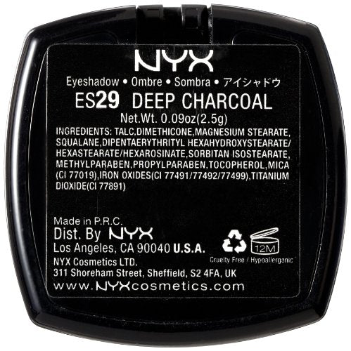 NYX Cosmetics Eyeshadow - Deep Charcoal